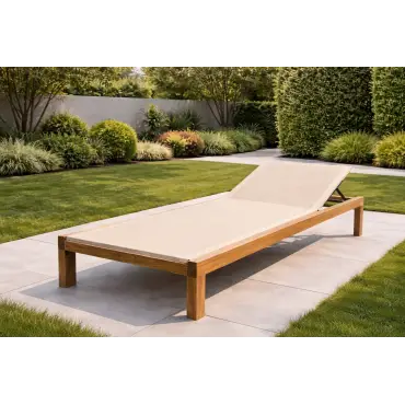 Sahara Sun Lounger - Certified Teak