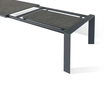 Aluminum Extending Dining Table