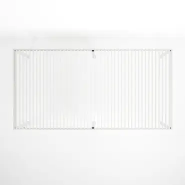 Legacy Aluminium Metal Pergola in Chalk White - 8.0m x 3.0m Free Standing