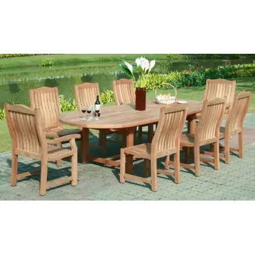 Malvern teak dining set 1