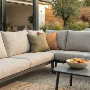 Monti Aluminium Grande Corner Sofa Lounging Set