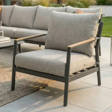 Monti Aluminium Grande Corner Sofa Lounging Set