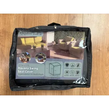 Swing seat weather cover