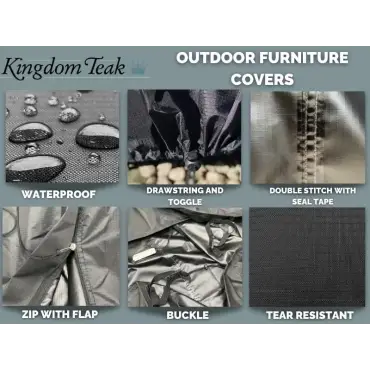 Swing seat weather cover