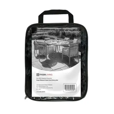 Pro 300 Outdoor Furniture Cover for 6 Seat Oval Dining Set