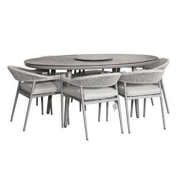Pro 300 Outdoor Furniture Cover for 6 Seat Oval Dining Set