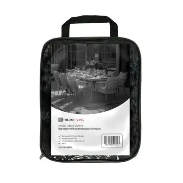 Pro 300 Outdoor Furniture Cover for 8 Seat Rectangular Dining Set