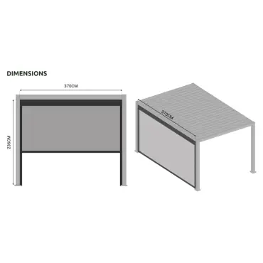 Titan Privacy Screen 4m