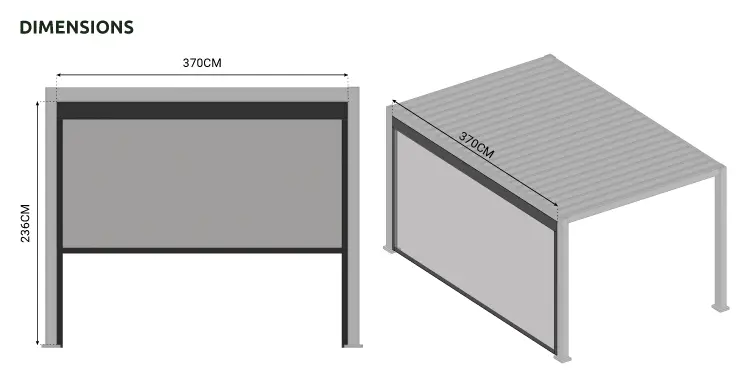 Titan Privacy Screen 4m
