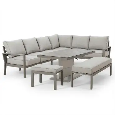 Montreal Large Garden Corner Dining Set