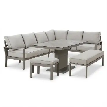 Montreal Large Garden Corner Dining Set