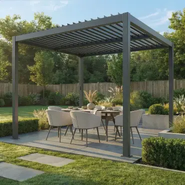 Como Pergola 3m x 3m Frame LED
