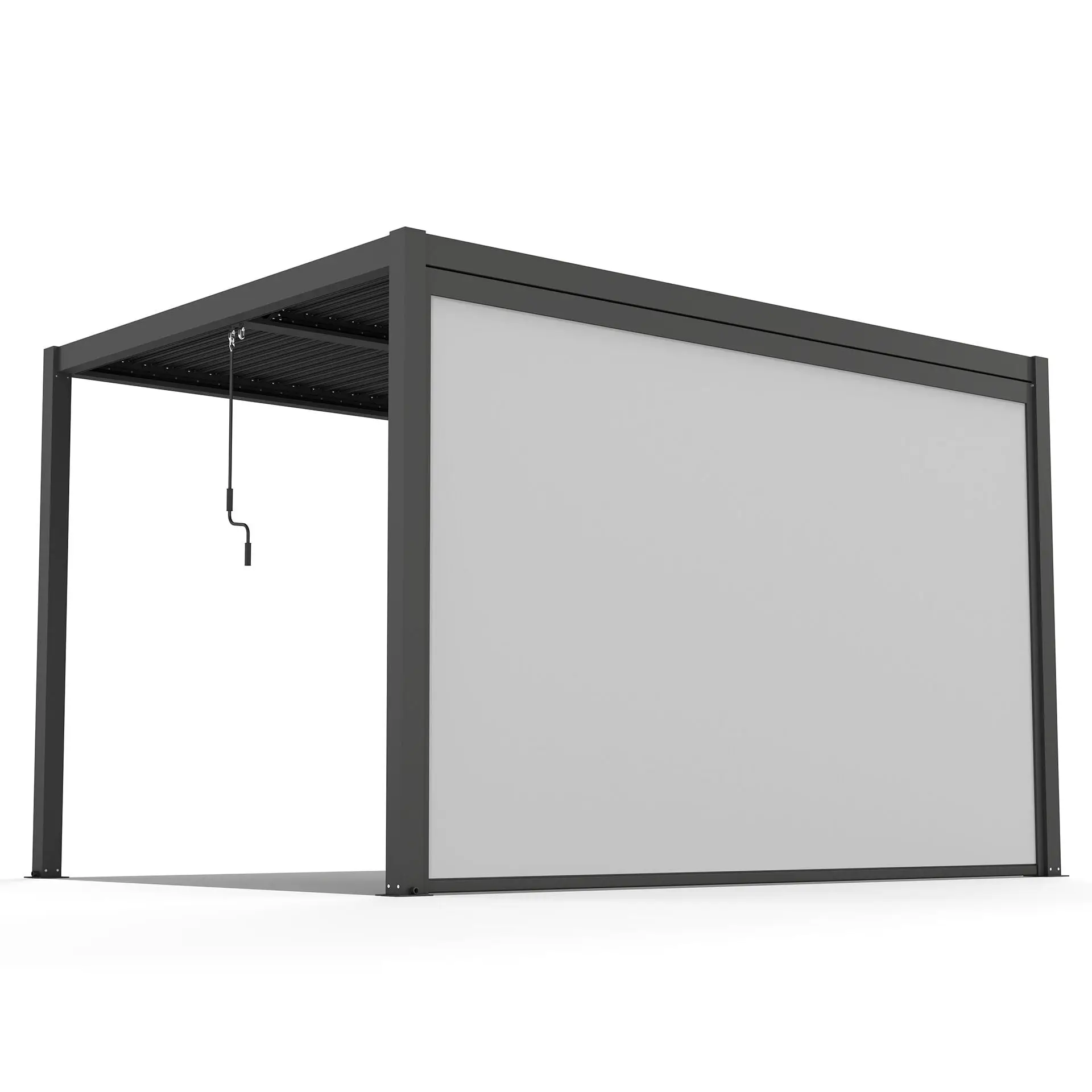 Como Pergola Pull Down Projector Screen - 4m