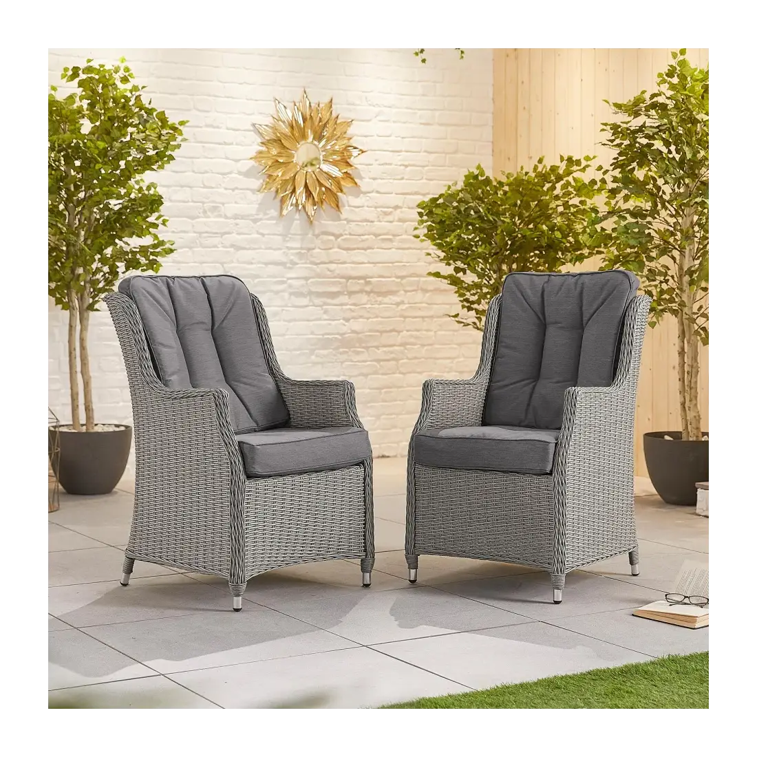 Thalia Rattan Dining Chair - Set of 2 Thalia Rattan Dining Chair - Set of 2