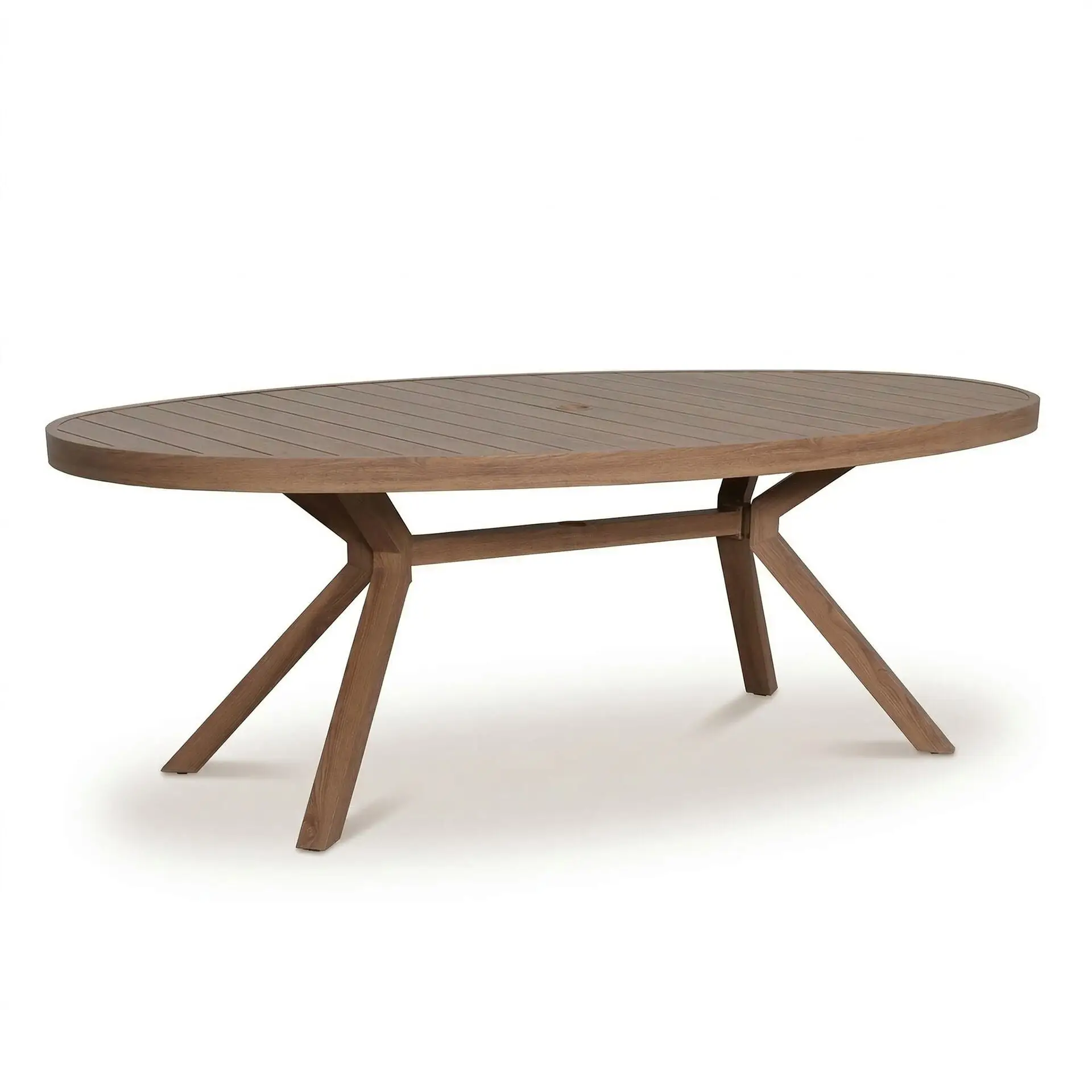 New York 8 Seat Oval Dining Set