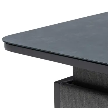 Fabric Pulse U-Shape Corner Dining Set - Rising Table