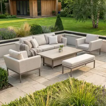 Pulse 3 Seat Sofa Set with Rising Table