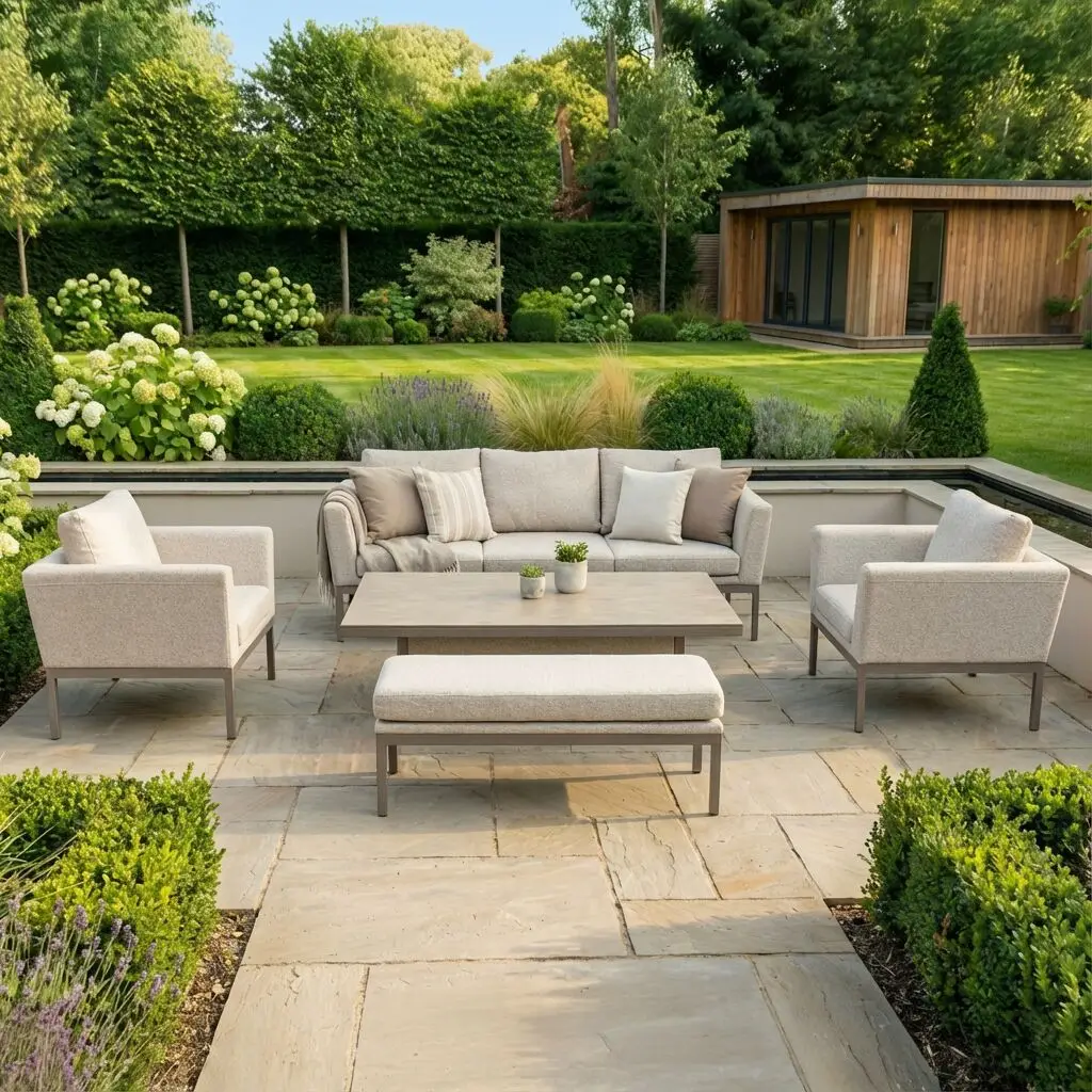 Pulse 3 Seat Sofa Set with Rising Table