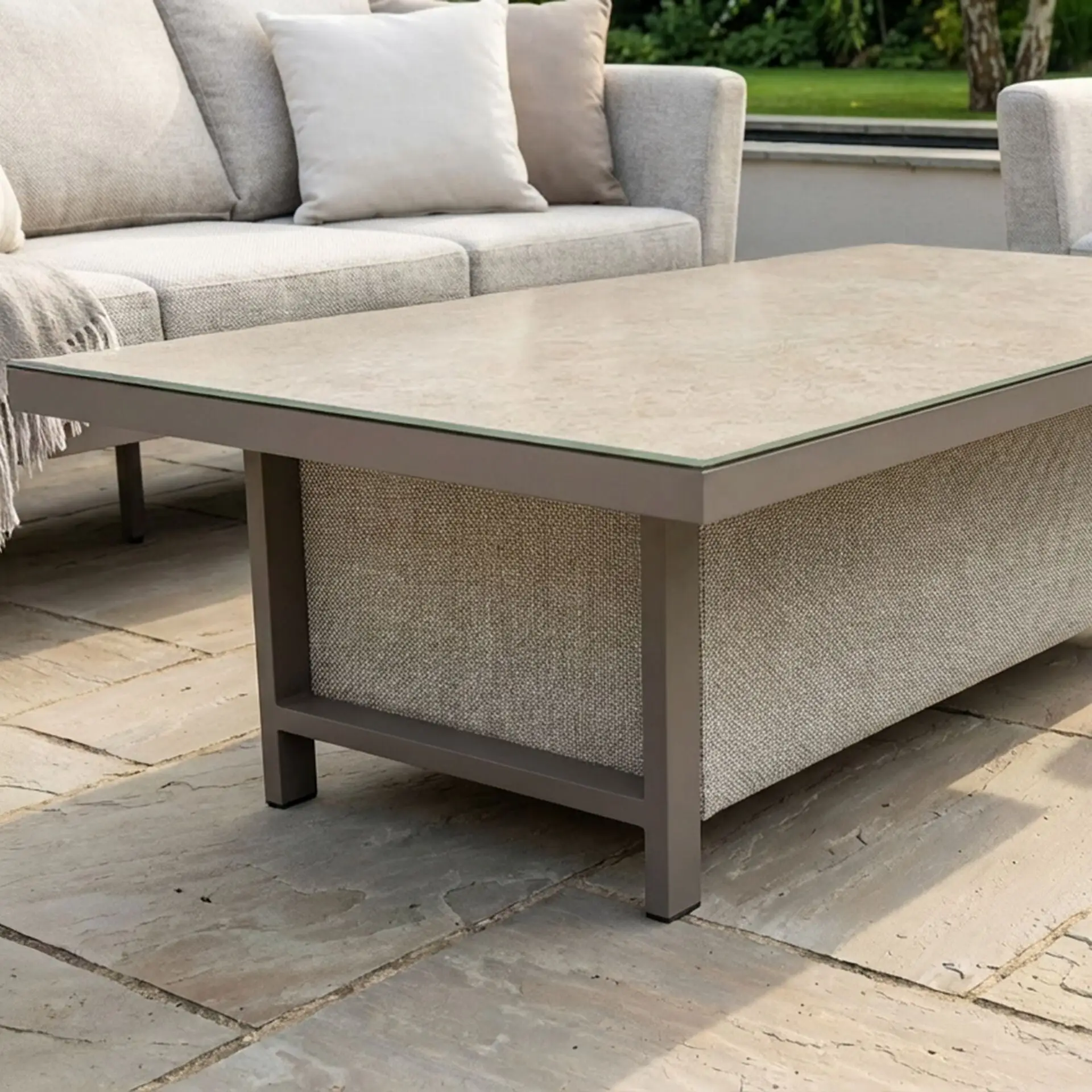 Pulse 3 Seat Sofa Set with Rising Table