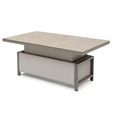 Pulse 3 Seat Sofa Set with Rising Table