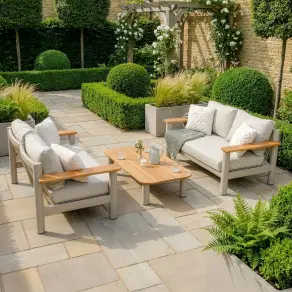 Sicily Rope Weave 2 Seat Sofa Set