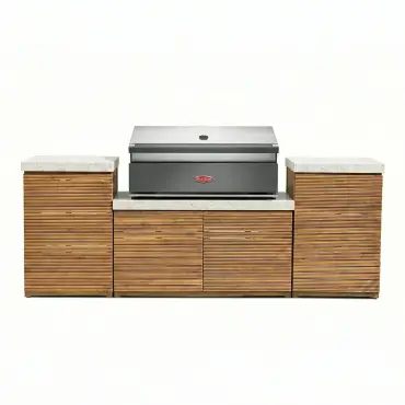 Antigua Outdoor Kitchen Storage Units - Beefeater 1700 Series BBQ - Small Configuration