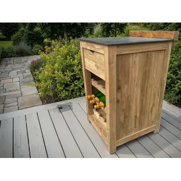 Bari Kitchen Wine Cabinet Unit