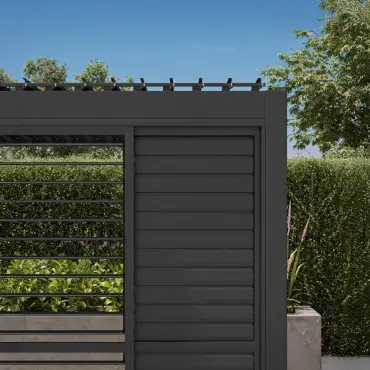 Titan 4m Aluminium Shuttered Louvre Sliding System