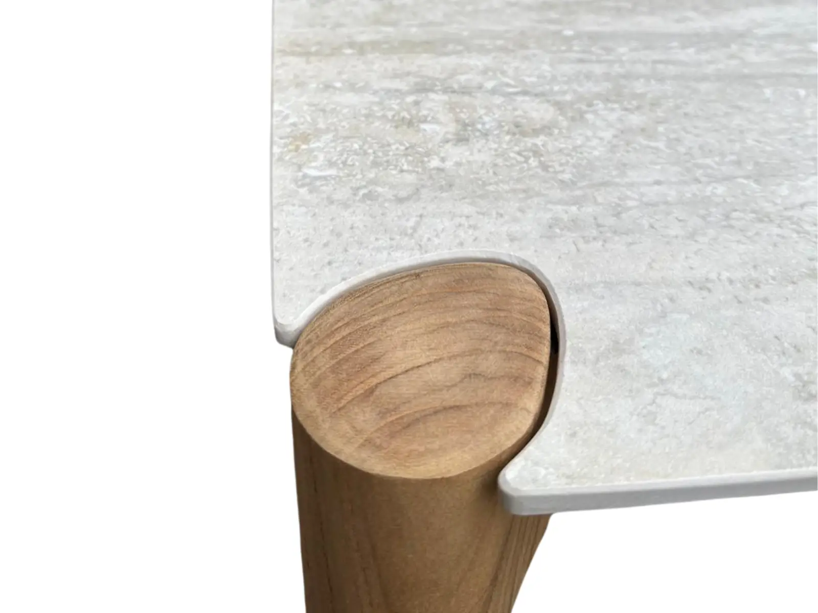Veluta Curve Teak Dining Table 2.4m - Certified