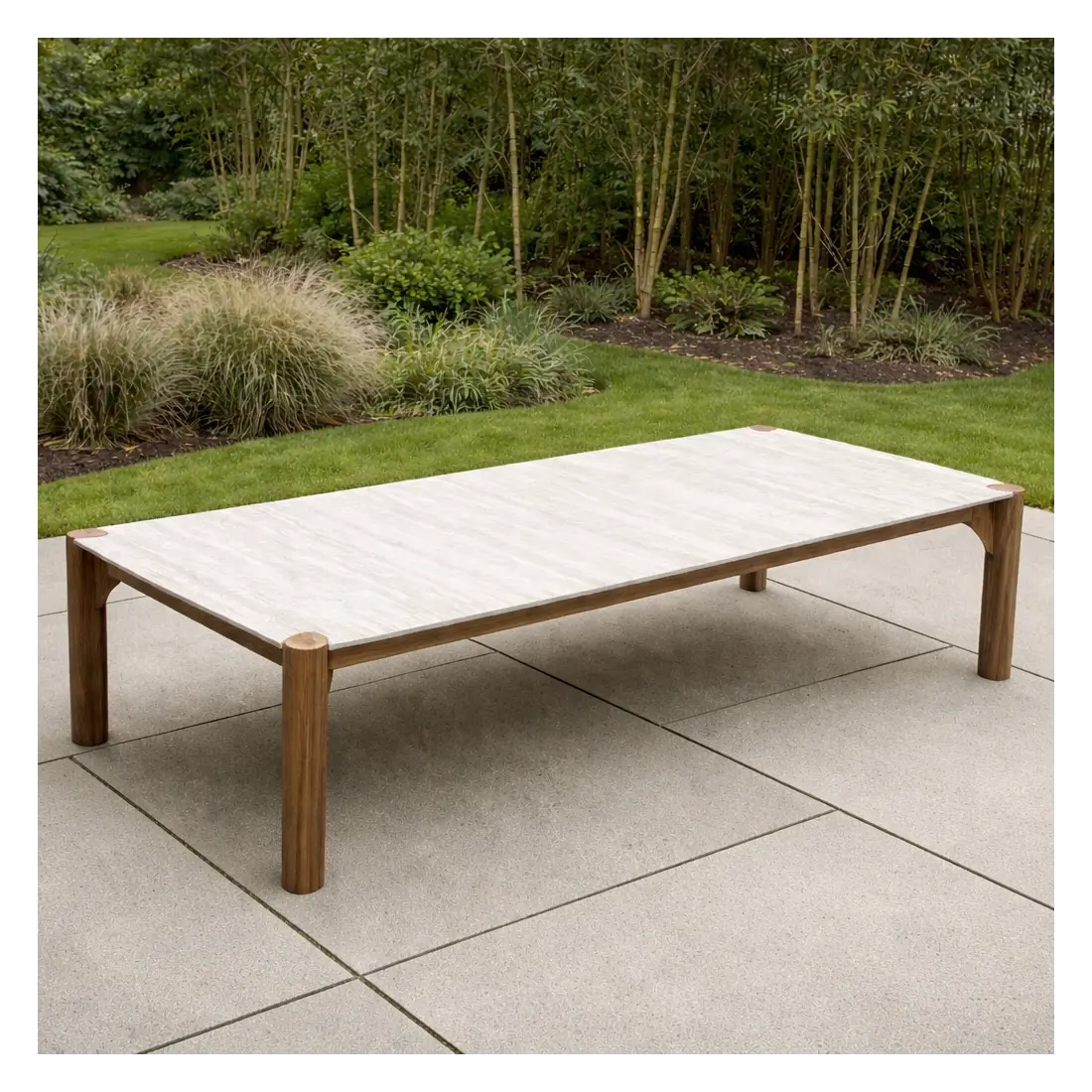 Veluta Curve Coffee Table - Teak Certified