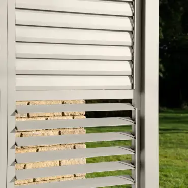 Titan Aluminium Shuttered Louvre Side Panels Set