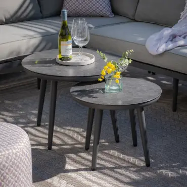 Pair of Round Coffee Tables