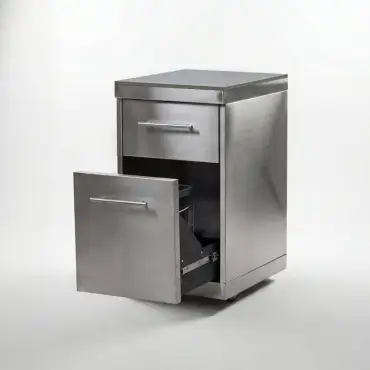 Stanley Straight Kamado Charcoal BBQ K1940-B - Stainless Steel