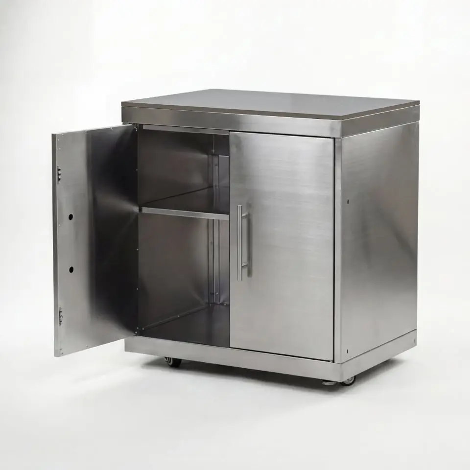 Stanley Straight Kamado Charcoal BBQ K2450-A - Stainless Steel