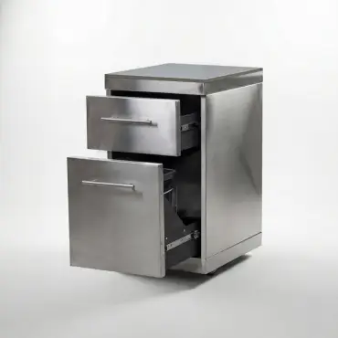 Stanley Straight Kamado Charcoal BBQ K2450-A - Stainless Steel