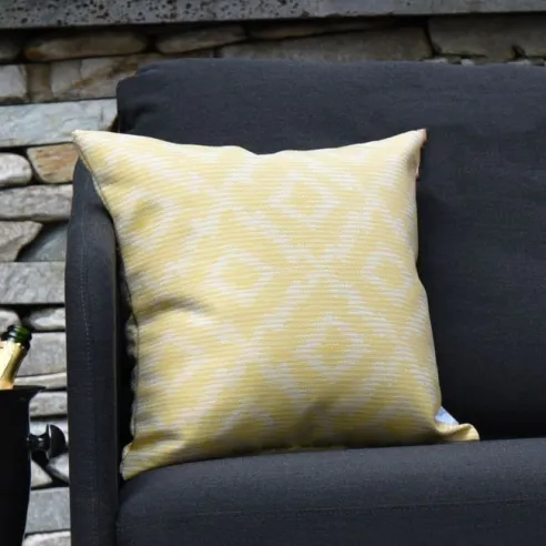 Scatter Cushions x 2  Santorini Yellow  - 3
