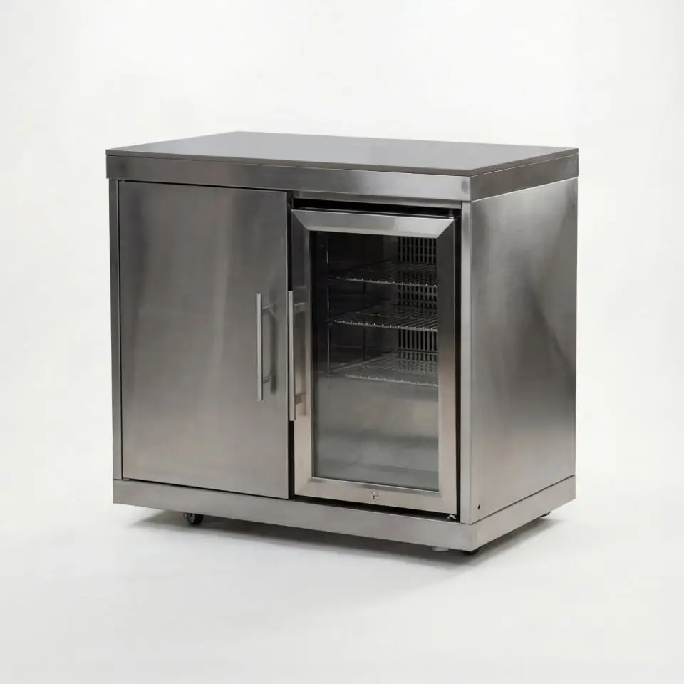 Stanley Straight 4 Burner Gas BBQ S2131-A - Stainless Steel