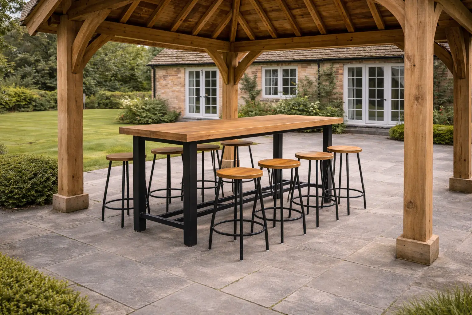 Nevada Bar Set - Certified Teak