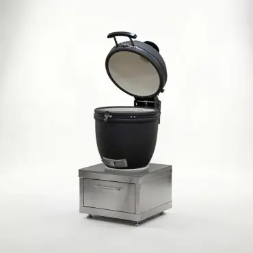 Stanley Straight Kamado Charcoal BBQ K1620-A - Stainless Steel