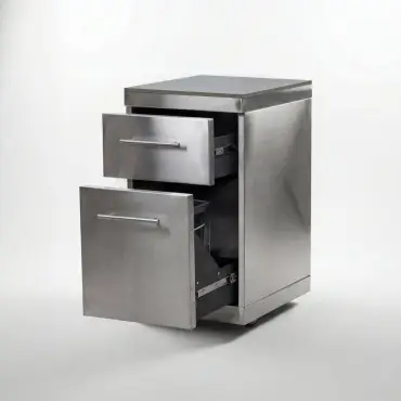 Stanley Straight Kamado Charcoal BBQ K1620-A - Stainless Steel