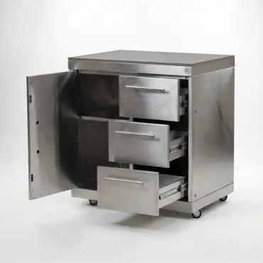 Stanley Straight 6 Burner Gas BBQ S2808-E - Stainless Steel