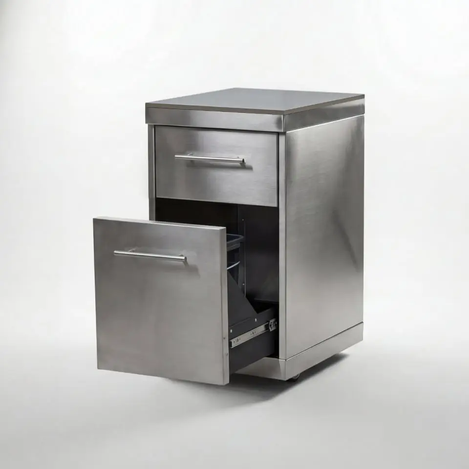 Stanley Straight 6 Burner Gas BBQ S3318-B - Stainless Steel