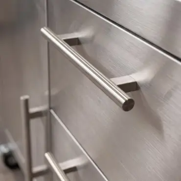 Stanley 4 Burner Gas BBQ - Integrated Side Burner Modular Unit