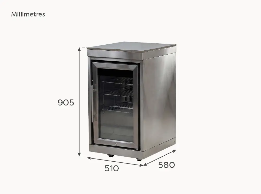 Stanley Outdoor Kitchen Fridge Modular Unit