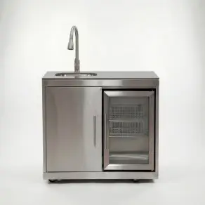 Stanley Fridge & Cupboard with Sink & Tap Modular Unit