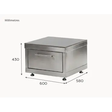 Stanley Outdoor Kitchen Kamado BBQ Drawer Modular Unit