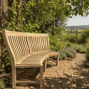 Malvern Curved Bench