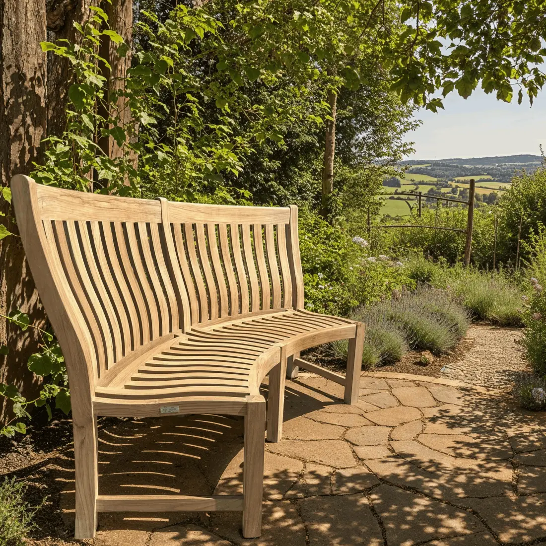 Malvern Curved Bench