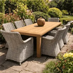 Regent 8 Chair Dining Set garden furniture
