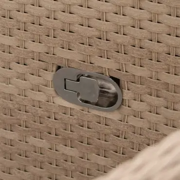 Audrey 8 Seat Rattan Reclining Dining Set - Oval Table